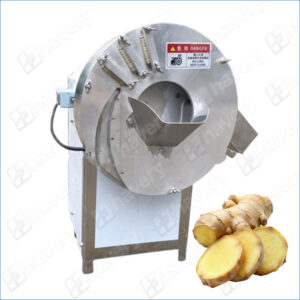 high speed ginger slicer machine slicing thickness adjustable